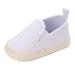 Spring And Autumn Children Baby Toddler Shoes For Boys And Girls Casual Shoes Lightweight Flat Sole Solid Color Stripes Comfortable Slip On Girl Kids Shoes Size Toddler 9 Tennis Shoes Girls Size 12