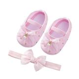 Little Child Shoes Soft Sole Toddler Shoes Hanging Pearl Cute Bow Princess Shoes Headband Set J11 Shoes Baby Girls Baby Tennis Shoes Girl 12 18 Months Size 1 Baby Girls Shoes Kids Girls Shoes Size 6