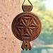 Passion Amulet,'Pomegranate-Shaped Walnut Wood Daghdghan Wall Decor'