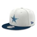 Men's New Era White/Navy Dallas Cowboys 2-Tone II 9FIFTY Snapback Hat