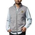 Men's League Collegiate Wear Heather Gray Oregon Ducks Saranac Full-Zip Vest