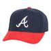 Men's Mitchell & Ness Navy Atlanta Braves Corduroy Pro Snapback Hat