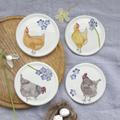 Chicken Fine Bone China Coasters