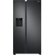 Samsung Series 7 SpaceMax™ RS68CG883DB1EU Wifi Connected Total No Frost American Fridge Freezer - Black - D Rated, Black