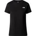 THE NORTH FACE Damen Shirt W S/S SIMPLE DOME TEE, Größe S in Schwarz