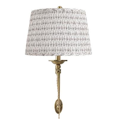 Weatherford Adjustable Sconce with Shade - Isla Taupe - Ballard Designs