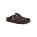 Women's Big Easy Mule by White Mountain in Brown Suede (Size 12 M)