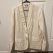 J. Crew Jackets & Coats | Cream Linen Women’s Blazer | Color: Cream | Size: 12