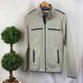 Columbia Jackets & Coats | Columbia Gray Terpin Point Iii Woven Knit Fleece Long Sleeve Zip Up Jacket | Color: Gray | Size: S