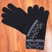 Coach Accessories | Authentic Coach Merino Wool Gloves | Color: Black/Gray | Size: Os