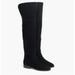 J. Crew Shoes | J. Crew Over-The-Knee Boots In Suede Black | Color: Black | Size: 9