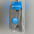 Columbia Underwear & Socks | Mens Columbia Lifestyle Classic C Stripe Micropoly Crew Socks | Color: Gray | Size: 6-12