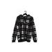 Disney Tops | Nwt Disney Mickey Mouse Fleece Hoodie Sweatshirt Black/White Check Women 1x | Color: Black/White | Size: 1x