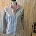 Adidas Tops | Adidas Fleece Lined Zip Up Jacket. Size M | Color: Gray/Pink | Size: M