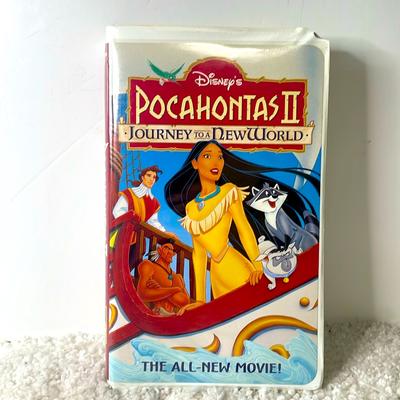 Disney Cameras, Photo & Video | 3 For 15 Disney Pocahontas Ii 2 Journey To A New World Vhs 1998 Movie | Color: Gold | Size: Os