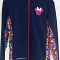 Disney Jackets & Coats | Disney Parks Minnie Mouse Zip Lightweight Jacket Disneyland Resort Juniors Xl | Color: Blue | Size: Junior Xl