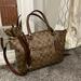 Coach Bags | Coach Prairie Satchel Signature Canvas Euc | Color: Brown/Tan | Size: Os