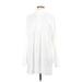 Lands' End Casual Dress: White Dresses - Women's Size Large