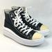 Converse Shoes | Converse All Star Chunky Platform Shoes Women's 7 Us Black/ Beige Lightweight | Color: Black | Size: 7