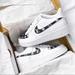 Nike Shoes | Nike Custom Air Force 1 Low Sneakers | Color: Black/White | Size: 7