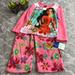 Disney Pajamas | Disney Princess Elena Avalor Girls Sz 4 Pajama Set | Color: Blue/Pink | Size: 4g