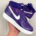 Nike Shoes | 1992 Nike Air Force 1 Hi “Purple” | Color: Purple/White | Size: 7