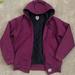 Carhartt Jackets & Coats | Carhartt Women's Santa Fe Insulated Workwear Zipped Hooded Jacket | Color: Purple | Size: M
