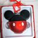 Disney Holiday | Mickey Mouse Disney Glass Christmas Ornament In Box | Color: Black/Red | Size: Os