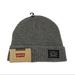Levi's Accessories | New Mens Levi’s Lined Winter Beanie Hat Cap One Sz Nwt Gray Ribbed | Color: Gray | Size: Os