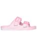 Skechers Girl's Foamies: Cali Blast - Marble Delight Sandals | Size 1.0 | Light Pink | Synthetic | Machine Washable