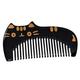 Healeved 5pcs Horn Comb Multifunctional Comb Guasha Board Comb Deep Relaxation Comb Combs for Men Wide Tooth Comb for Brushing Out Curls Horns Scraping Board Travel