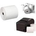 80 x 80mm x 12.7mm Thermal Paper Till Rolls Suitable for EPOS Epson, Star, Samsung, Bixolon, POS Terminals (20)