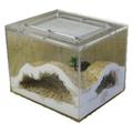 NTIYOU Ant Farm Ant Castle Transparent Pp Plastic Plaster Ant Nest Farm Workshop Ant Terrarium Learning Science Experiment Gift Science and Education