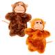 TOYANDONA Giant Inflatable Beach Toys 10 Pcs Monkey Hand Puppet Animal Child Doll Pp Cotton Creative Hand Puppet