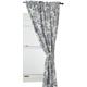Ellis Curtain Victoria Park Toile 68-Inch-by-72 Inch Tailored Panel Pair with Tiebacks, Blue