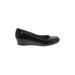 Life Stride Wedges: Black Print Shoes - Women's Size 6 - Round Toe