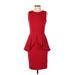 ERIN Erin Fetherston Casual Dress - Sheath: Red Dresses - Women's Size 2