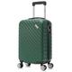 FLYMAX 55x35x20 4 Wheel Super Lightweight Cabin Case Luggage Suitcase Hand Carry on Flight Travel Bags Approved On Board Fits Flybe Easyjet Ryanair Jet 2