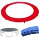 trampoline spares 14FT Trampoline Spring Cover,Waterproof Tear-Resistant Safety Mat Accessories trampoline accessories