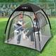 Sports Tent Large Outdoor Soccer Tents Sports Weather Proof Tent Outdoor Pods for Sports with 2 Ventlations and Rain Top Cover, Sports Shelter for Sports Events, Camping, Fishing, Cheering, 2-3 People