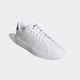 Tennisschuh ADIDAS SPORTSWEAR "ADVANTAGE PREMIUM" Gr. 37, weiß (cloud white, cloud crew blue) Schuhe Schnürhalbschuhe Design auf den Spuren des adidas Stan Smith