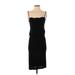 Diane von Furstenberg Casual Dress - Sheath Sweetheart Sleeveless: Black Print Dresses - Women's Size 2