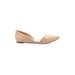 J.Crew Factory Store Flats: Tan Solid Shoes - Women's Size 7 - Pointed Toe