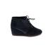 TOMS Ankle Boots: Blue Shoes - Women's Size 9 1/2