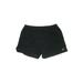 Asics Athletic Shorts: Black Print Activewear - Women's Size X-Large