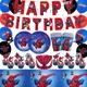 Ensemble de décorations de fête Spiderman Disney vaisselle jetable serviettes en papier