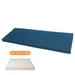 Latitude Run® 2” Thickness Eggshell Foam Massage Breathable 50D High-Resilience Functional Bench Outdoor Cushion Plastic | 2 H x 41 W x 34 D in | Wayfair