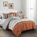 Winston Porter Alyah 7-Pieces Luxury Quilted Embroidery Bedding Comforter Set Polyester in Brown | Queen | Wayfair 7361465CF9524197B9412EBC0B6DE57E