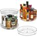 Symple Stuff Gowanus Plastic Lazy Susan Organizer Plastic | 9 H x 9 W x 9 D in | Wayfair ED22FC237DAD4F30B364B0D7D7A428AD