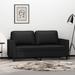Latitude Run® Adelais 55.1" Upholstered Loveseat Polyester in Black | 31.5" H x 63" W x 30.3" D | Wayfair 1EA517B174534C959724A5E011BBA4E9